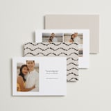 "Metropolitan" - Save the Dates in Ecru by 2birdstone - Back of Card Options