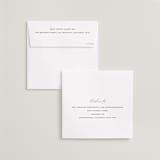 "Square Portrait" - Save the Dates in Mist by Dana Duricekova - FREE Recipient Addressing