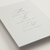"Gallant" - Save the Dates in Mist by Lori Wemple - Detail