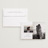 "picture" - Save the Dates in Snow by Sara Hicks Malone - Save the Date with Envelope
