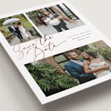 "three" - Save the Dates in Pearl by Melanie Kosuge - Detail