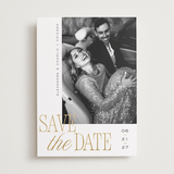 "Right Side" - Save the Dates in Pearl by Melanie Kosuge - Front