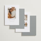"Truly" - Save the Dates in Fog by Sara Hicks Malone - Back of Card Options