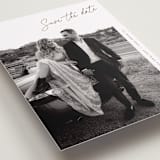 "Truly" - Save the Dates in Cotton by Sara Hicks Malone - Detail