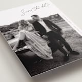 "Truly" - Save the Dates in Fog by Sara Hicks Malone - Detail