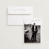 "Truly" - Save the Dates in Fog by Sara Hicks Malone - Save the Date with Envelope