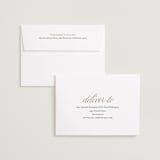 "Forever Classic" - Save the Dates in Snow by Sara Hicks Malone - FREE Recipient Addressing