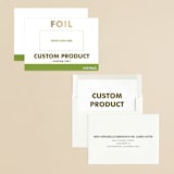 "Landscape" - Save the Dates in Golden by Minted - Assembled