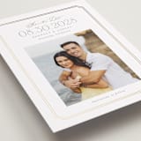 "Parque" - Save the Dates in Cotton by Robert and Stella - Detail