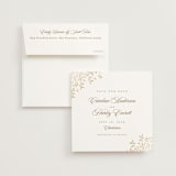 "Midsummer" - Save the Dates in Chiffon by Kristie Kern - Save the Date with Envelope