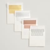 "Justine" - Save the Dates in Nero by Pati Cascino - Envelope Liner Options