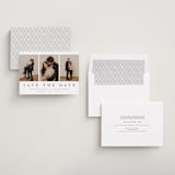 "Elegant Trio" - Save the Dates in Lace by Nicole Walsh - Assembled