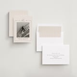 "Framed Monogram" - Save the Dates in Linen by Kelly Schmidt - Assembled