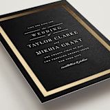 "Adelaide" - Save the Dates in Black Tie by Jennifer Postorino - Detail