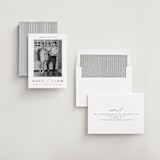 "Classic Charm" - Save the Dates in Midnight by Stacey Meacham - Assembled