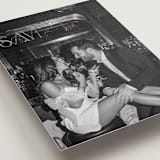 "Elegant Fete" - Save the Dates in Ocean by Brooke Chandler - Detail