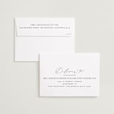 "Elegant Fete" - Save the Dates in Pearl by Brooke Chandler - FREE Recipient Addressing