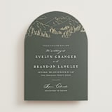 "Peaks" - Save the Dates in Hunter by Sarah Brown - Front