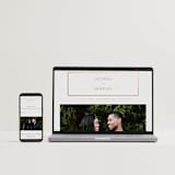 "Regal" - Save the Dates in Sandstone by Nicole Walsh - FREE Wedding Website
