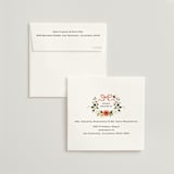"Fleur" - Save the Dates in Verona Sunset by Sarah Knight - FREE Recipient Addressing