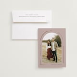 "Minimalist Arch" - Save the Dates in Petal by Elly - Save the Date with Envelope