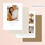 "Shine On" - Save the Dates in Ivory by Leah Bisch - Back of Card Options