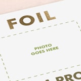 "Square Custom" - Save the Dates in Golden by Minted - Detail