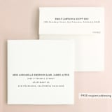 "Square Custom" - Save the Dates in Golden by Minted - FREE Recipient Addressing