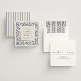 "Tiled Romance" - Save the Dates in Dynasty Blue by Ana de Sousa - Assembled