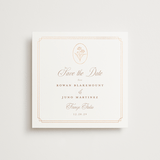 "fleu-de-sel" - Save the Dates in Rose by chocomocacino - Front