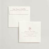 "fleu-de-sel" - Save the Dates in Rose by chocomocacino - FREE Recipient Addressing