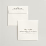 "Emilie" - Save the Dates in Noir by Randi Cirelli - FREE Recipient Addressing