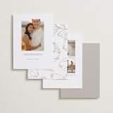 "Simple Elegance" - Save the Dates in Pearl by Jessica Corliss - Back of Card Options