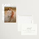 "Simple Elegance" - Save the Dates in Pearl by Jessica Corliss - Assembled