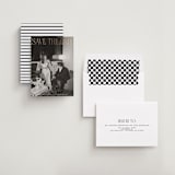 "classic timeless" - Save the Dates in Snow by Maja Cunningham - Assembled