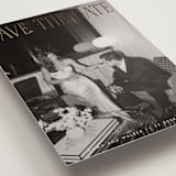 "classic timeless" - Save the Dates in Snow by Maja Cunningham - Detail