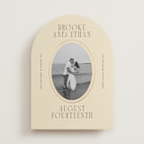 "Ethan" - Save the Dates in Buttercream by Angela Garrick - Front