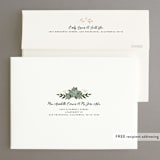 "Intertwined" - Save the Dates in Tuxedo by Susan Moyal - FREE Recipient Addressing