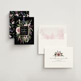 "Bold Bouquet" - Save the Dates in Midnight by Susan Moyal - Assembled
