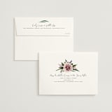 "Bold Bouquet" - Save the Dates in Midnight by Susan Moyal - FREE Recipient Addressing
