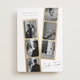 "Snapshots" - Save the Dates in Pearl by Leah Bisch - Front