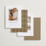 "Snapshots" - Save the Dates in Pearl by Leah Bisch - Back of Card Options