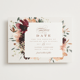 "harvest" - Save the Dates in Eggshell by Leah Bisch - Front