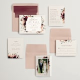 "harvest" - Save the Dates in Eggshell by Leah Bisch - Matching Invitation Suite
