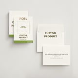 "Portrait" - Save the Dates in Golden by Minted - Assembled