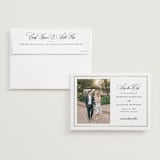 "Traditionally" - Save the Dates in Snow by Sarah Brown - Save the Date with Envelope