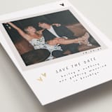 "Scribbled Hearts" - Save the Dates in Ink by Ashley Iwafuchi - Detail
