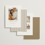"Classic Line" - Save the Dates in Air by Jennifer Holbrook - Back of Card Options