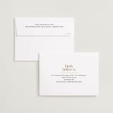 "Our Love" - Save the Dates in Ivory by Elly - FREE Recipient Addressing