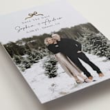 "Ribbon" - Save the Dates in Midnight by Elly - Detail